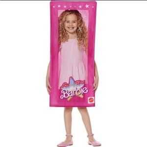 NEW Barbie Box Childs Costume One Size